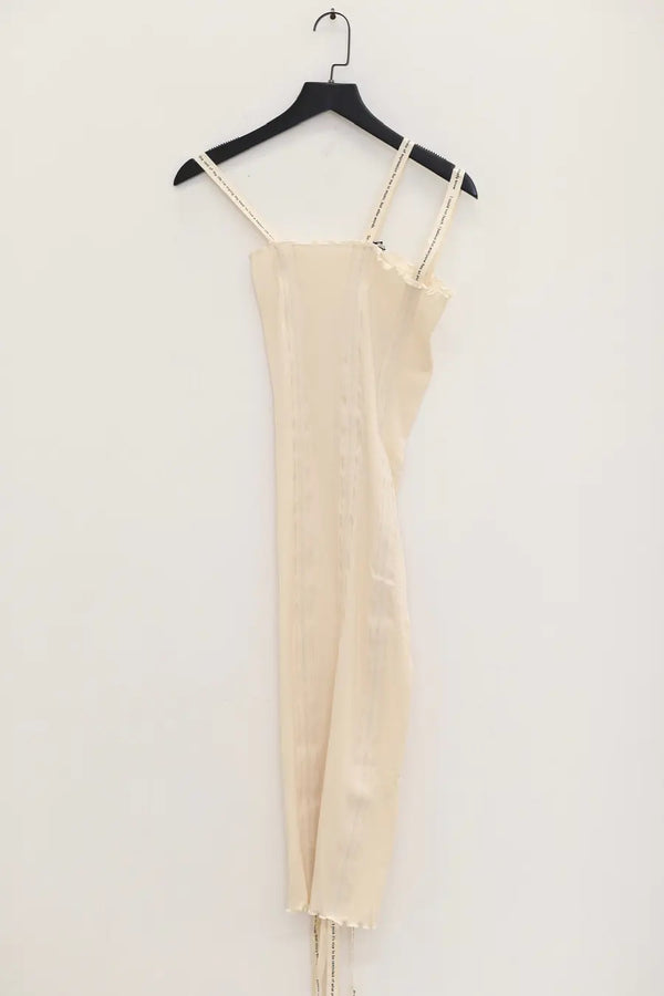 BASERANGE hollow strap skirt DRHSS-RB-SP24 undyed